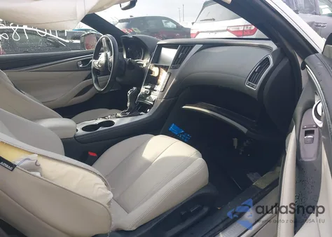 2017 Infiniti Q60 3.0T Premium z USA, uszkodzony, nr VIN JN1EV7EL0HM550437